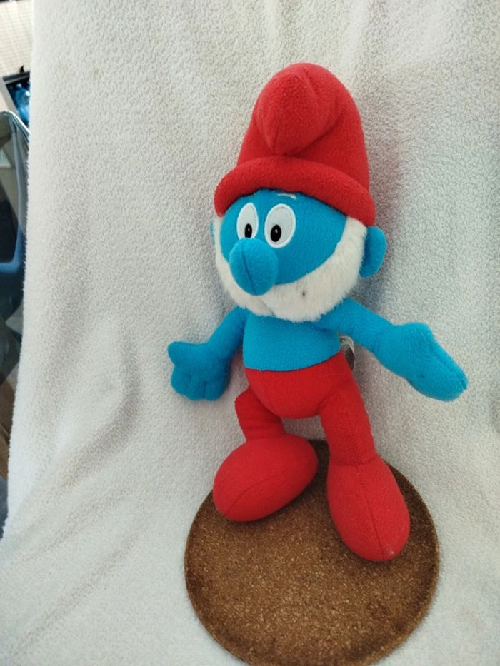 Peluche Grand Schtroumpf - photo numéro 2