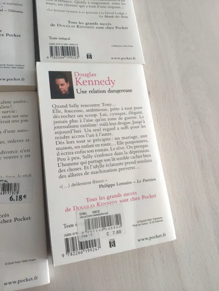 Lot 7 livres Kennedy cinq jours charmes vie conjugale Ned Allen bonheur relation piège homme - photo numéro 5