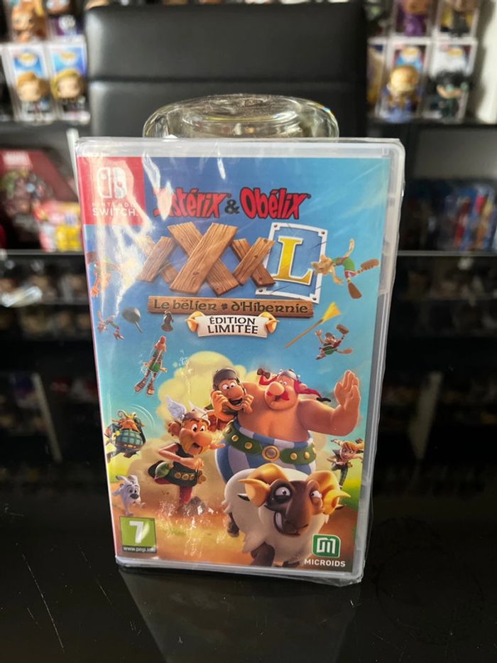 Jeu Nintendo switch Astérix et obelix le bélier d hibernie