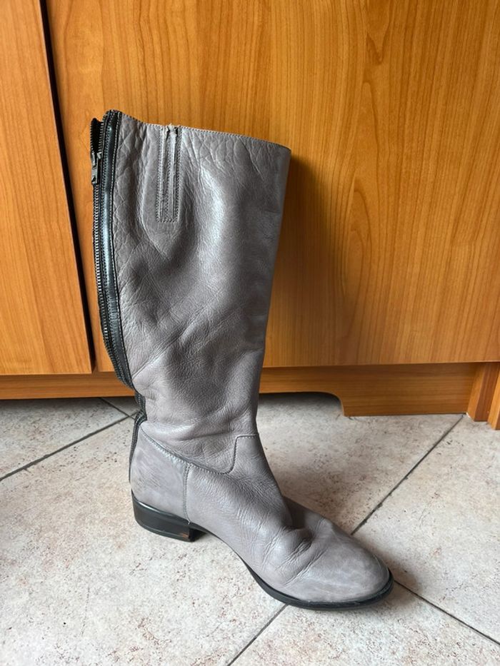 Botte en cuir Pierre Cardin 38 - photo numéro 3