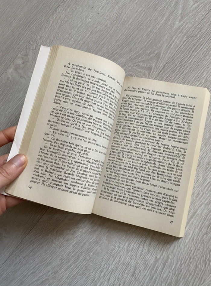 Livre Cujo Stephen King - photo numéro 8