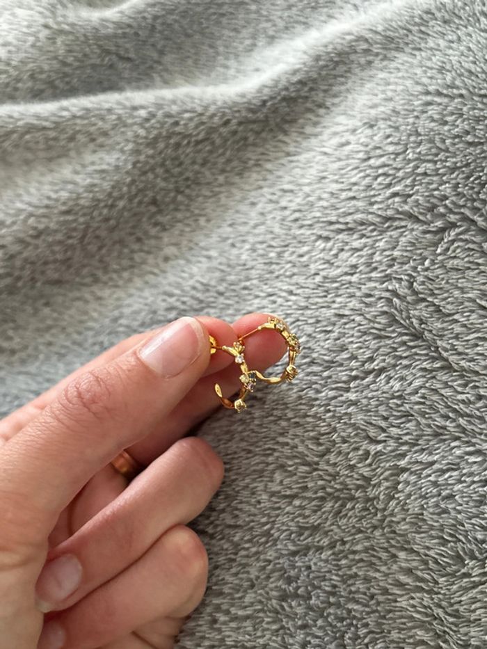 Jolie paire de créoles boucles d’oreilles PdPaola - photo numéro 2