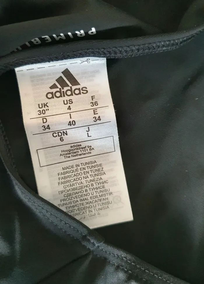 Maillot de bain adidas 1 piece taille 36 neuf - photo numéro 6
