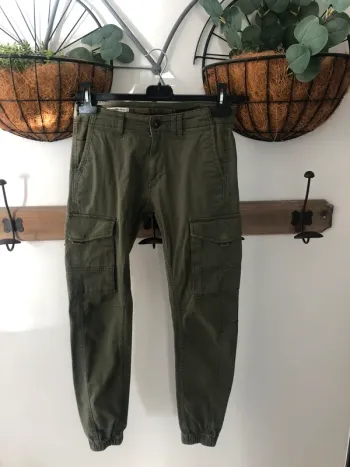 Pantalon cargo kaki Taille 27 Jack Jones