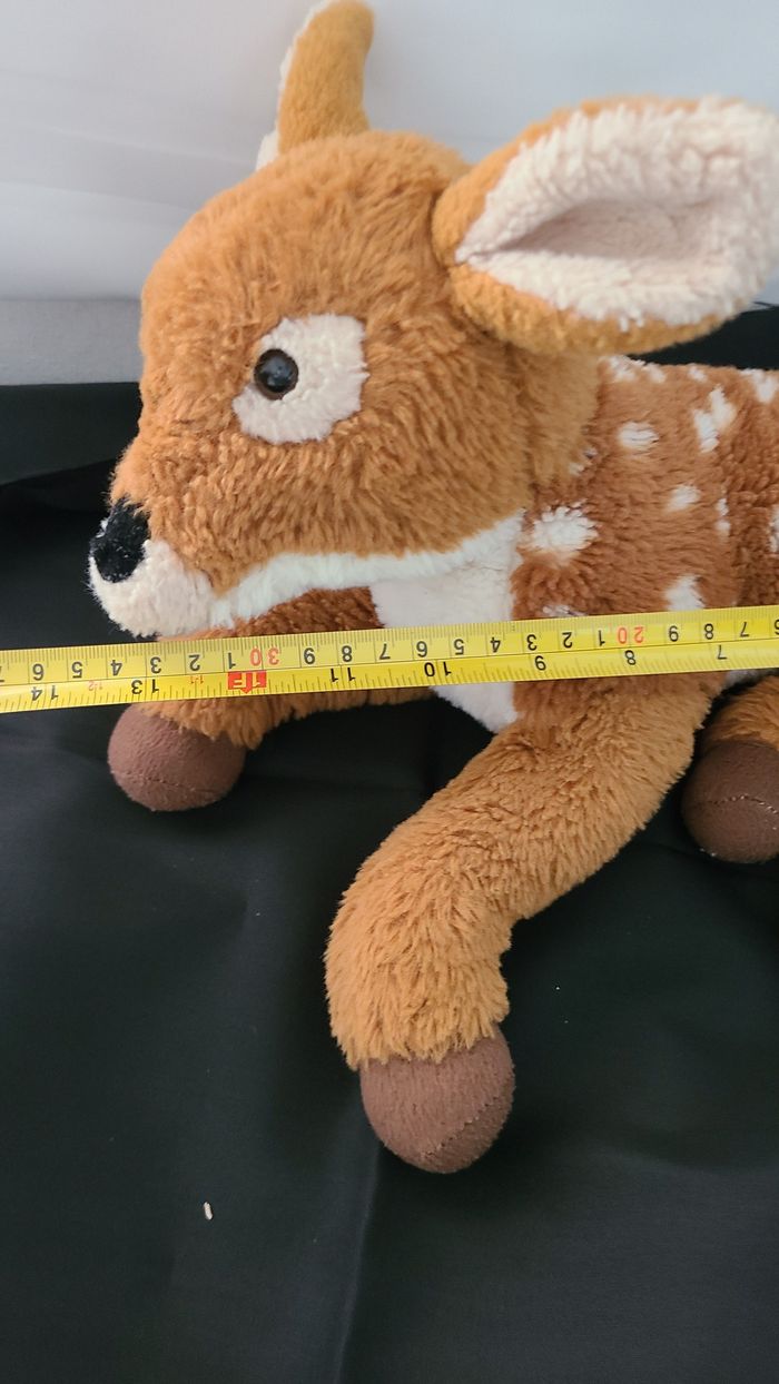 doudou faon Bambi couché nature planet - photo numéro 4