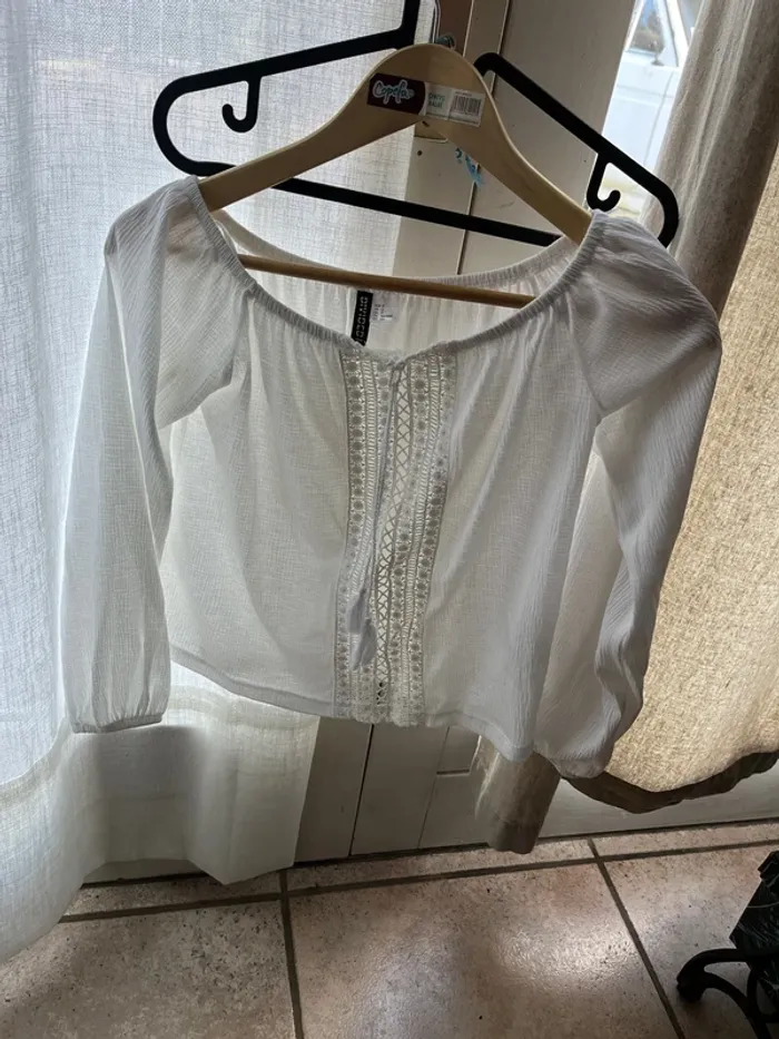 Blouse blanche