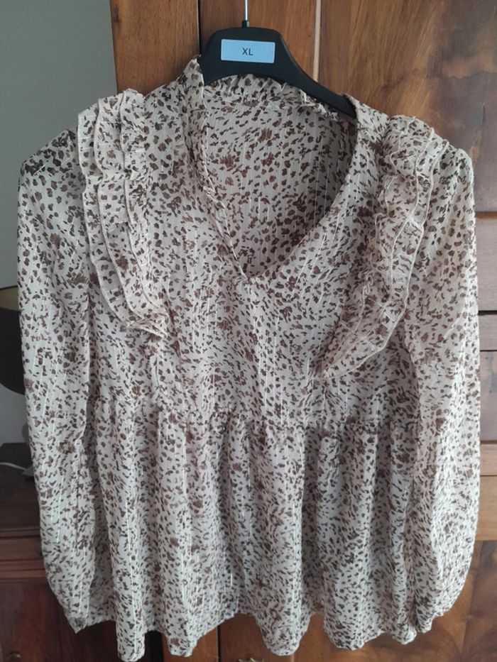 Blouse fleurie