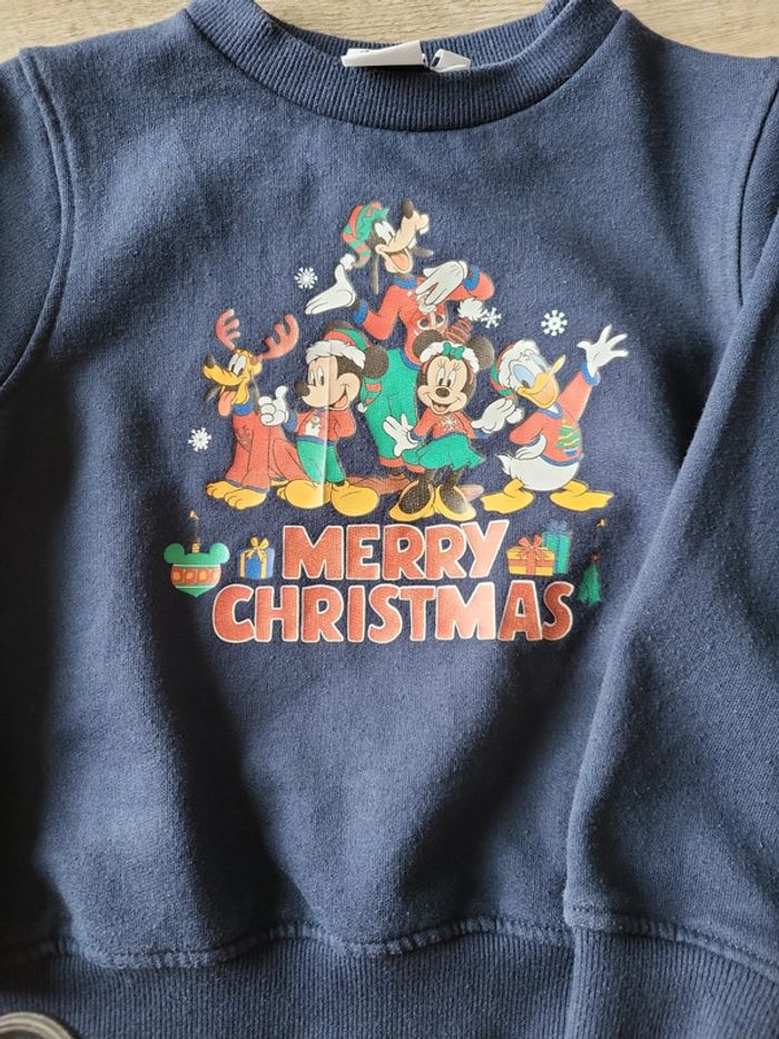 Pull Merry Christmas Disney garçon 4 ans - photo numéro 2