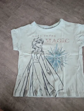 T-shirt fille 2/4 ans La reine des neiges