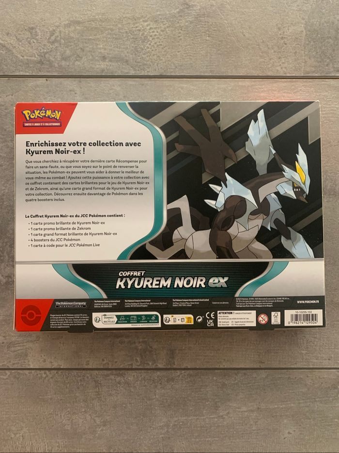 Pokémon coffret Kyurem Noir Ex [ VF / NEUF ] - photo numéro 2
