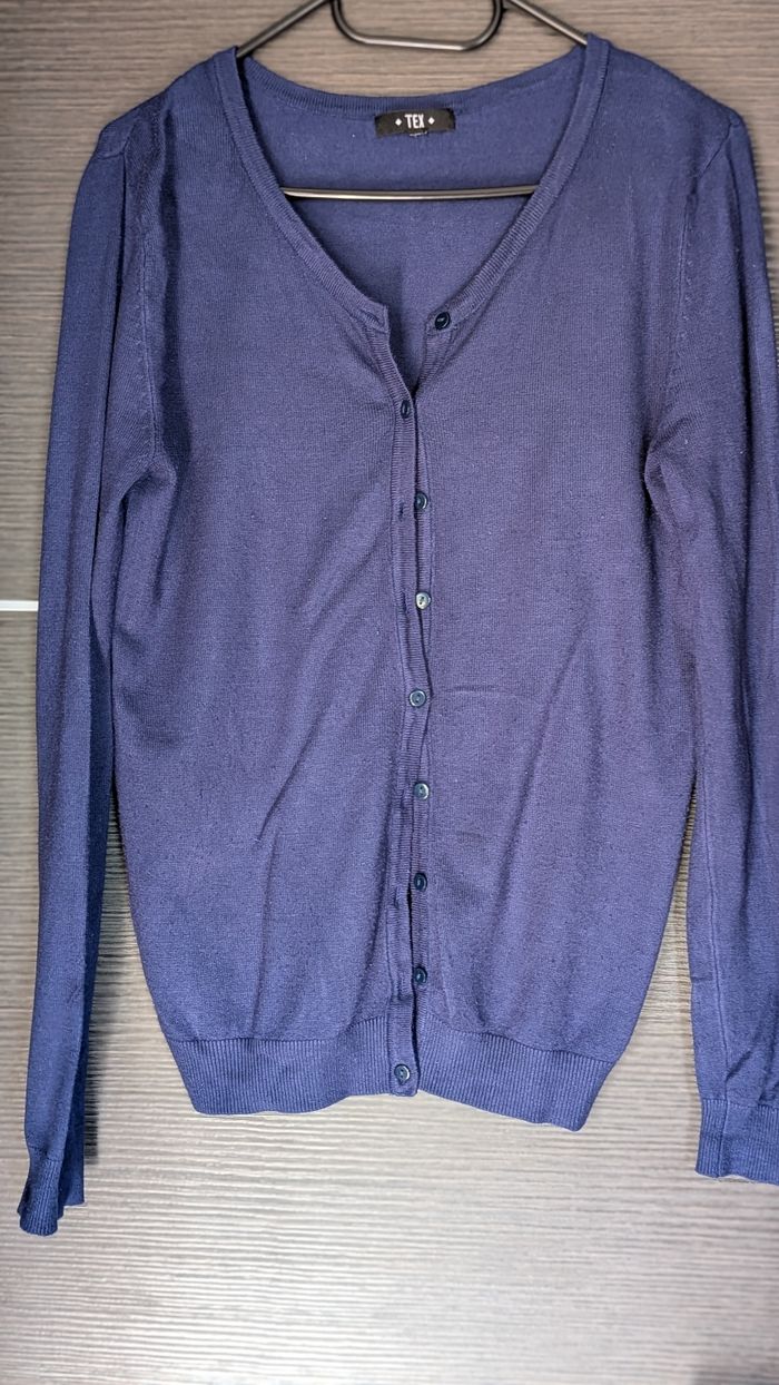 Gilet Tex bleu profond - photo numéro 2