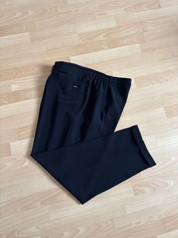 Pantalon carotte fluide Christine Laure noir 52