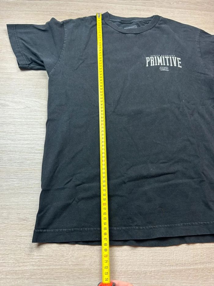T-shirt Naruto Shippuden x Primitive Sasuke vs Naruto Noir – Taille M - photo numéro 6