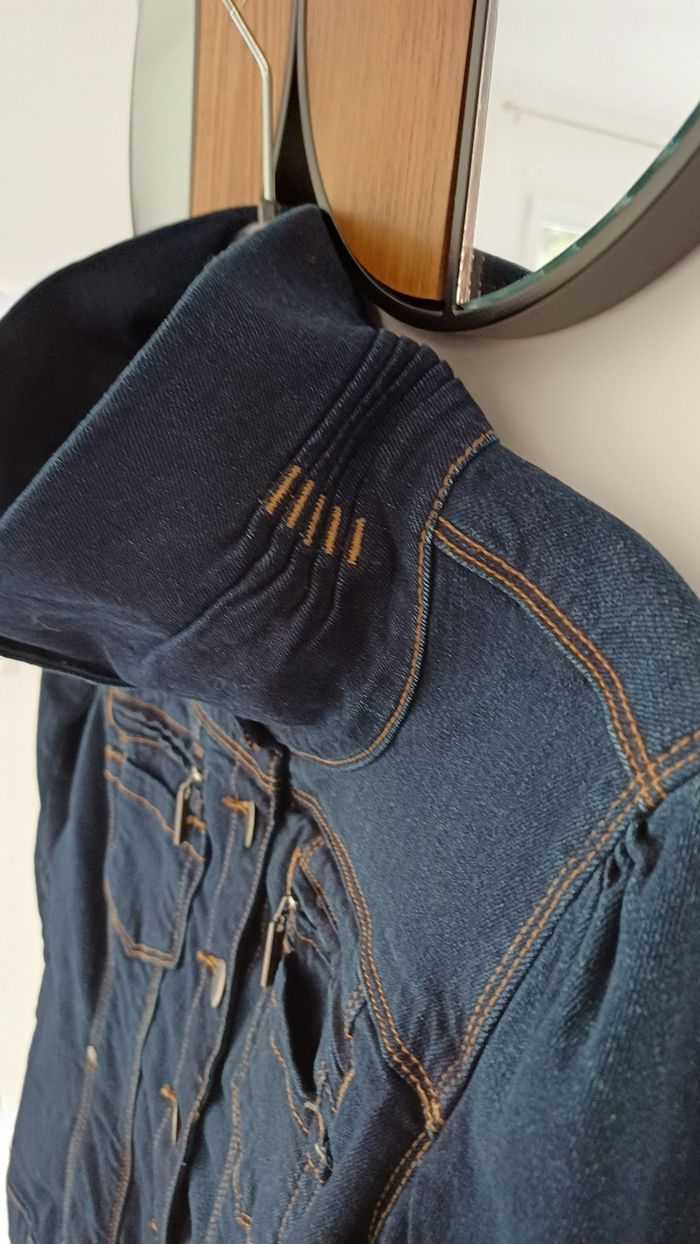 Veste en jeans bleu original Bonobo - photo numéro 6