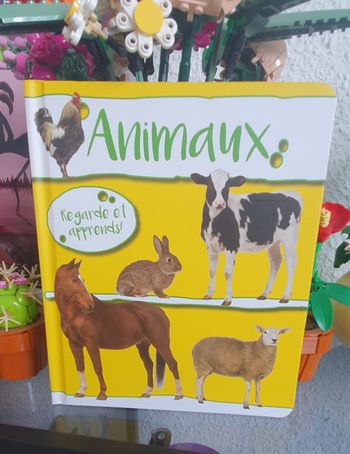 Livre Regarde et apprends "Les animaux"