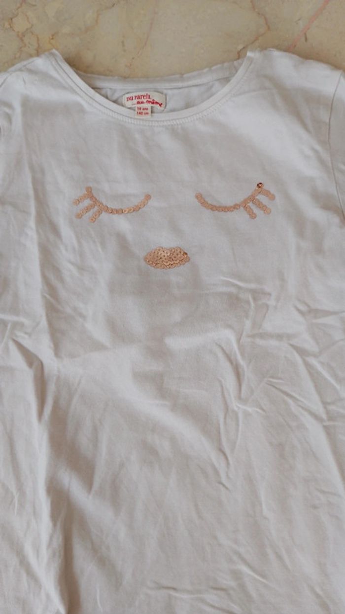 #manu7896fille10ans t shirt manches longues - photo numéro 2