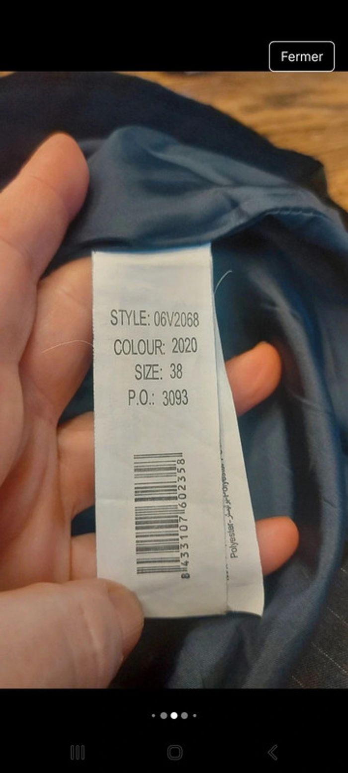 Jolie Robe grise Desigual t 38 - photo numéro 18