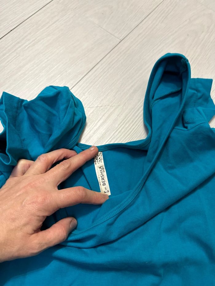 Tunique vert turquoise bershka S - photo numéro 2