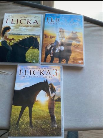 Lot de trois dvd Flicka 
