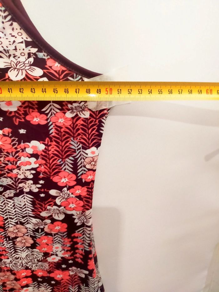 🌸 Robe d'été courte à bretelles motif floral taille xxl neuve🌸 - photo numéro 6
