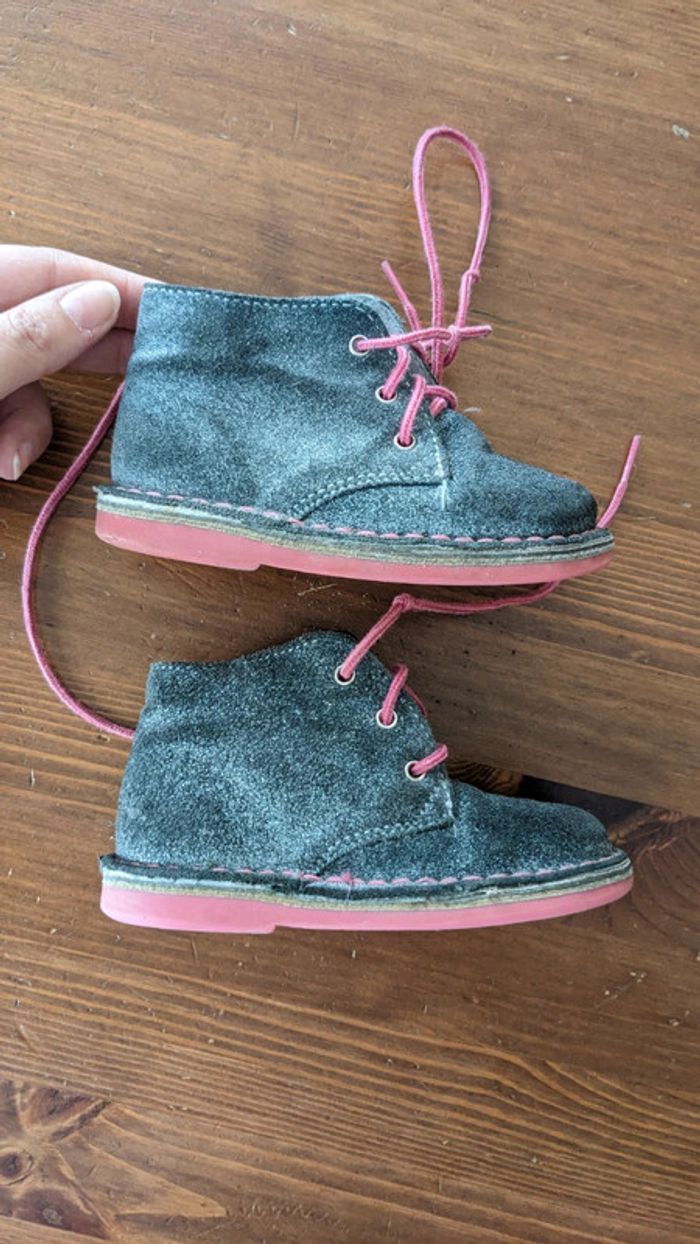 Chaussures montantes cuir suédé Vertbaudet 20 - photo numéro 6