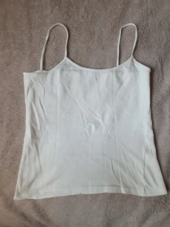 Débardeur FPC blanc taille 12 ans