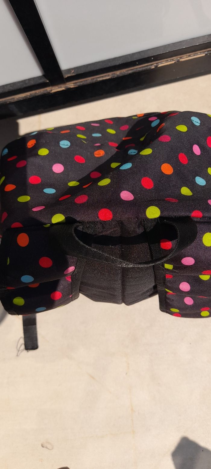 🎒 Sac à dos Little Marcel – Pois multicolores - photo numéro 6