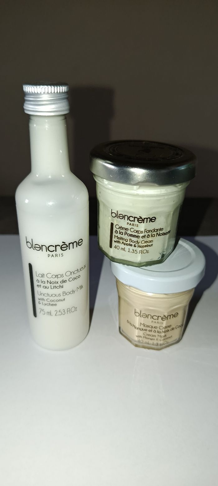 Lot blancreme neuf