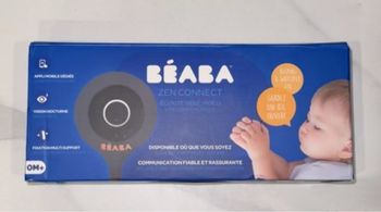 Caméra de surveillance pour bébé BÉABA Zen Connect. Coloris noir.