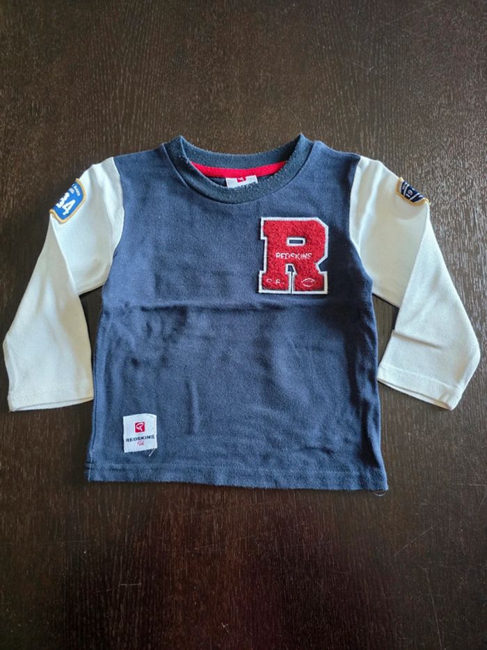 Tee shirt Redskins en 24 mois