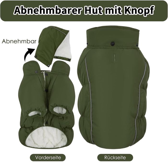 Habit pour petit chien S. Manteau pour chiens hiver - photo numéro 2