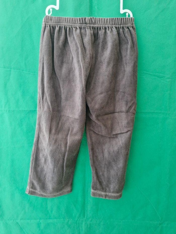 Pyjama 2 pièces ours géométrique en velours 3 ans 98 cm JG Nightwear - photo numéro 9