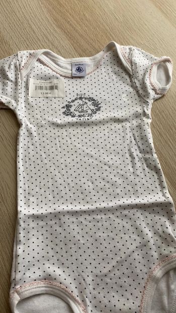 Body petit bateau neuf fille