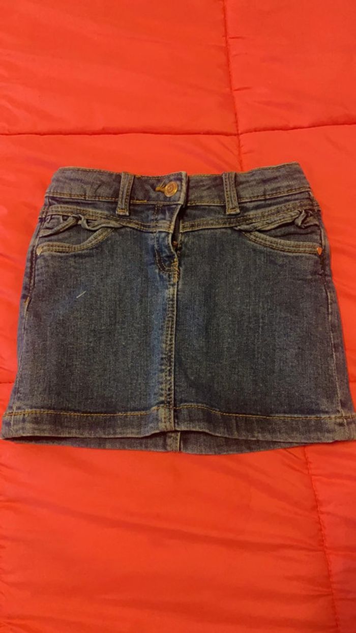 Jupe en jeans tape à l œil taille 5 ans