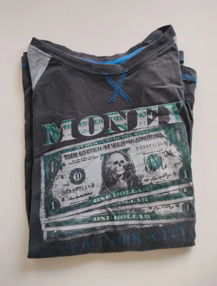 T-shirt Money By Kool 12ans