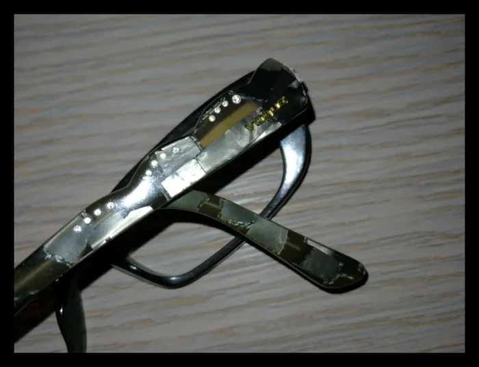 Monture de lunettes à strass VOGUE - photo numéro 6