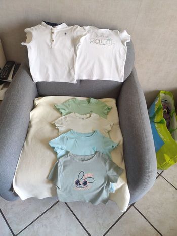 Lot de tee-shirt 23 mois 