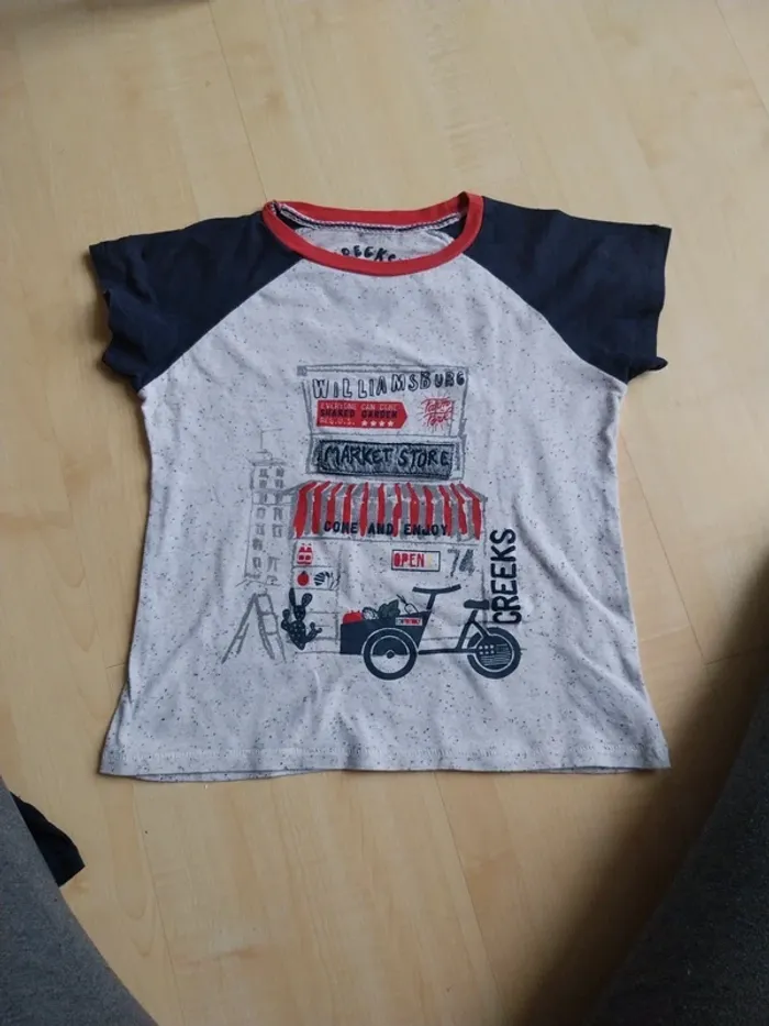 T-shirt garçon creeks