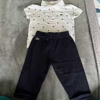 Ensemble Lacoste garçon 12 mois