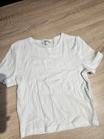 Petit haut blanc S