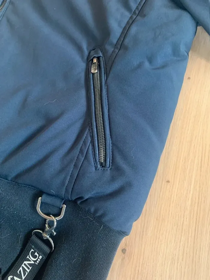 Veste Pénélope Leprevost step Amazing – Bleu Marine – Taille M – Très Bon État - photo numéro 4
