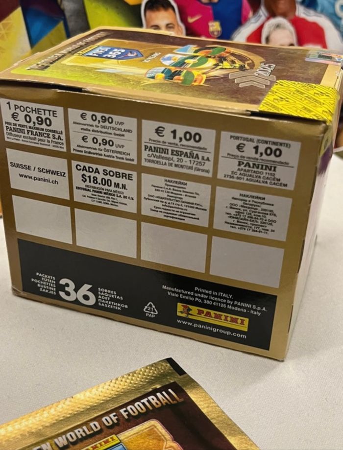 Kit Panini stickers Foot FIFA 365 10 ANS 2025 neuf scellé - photo numéro 4
