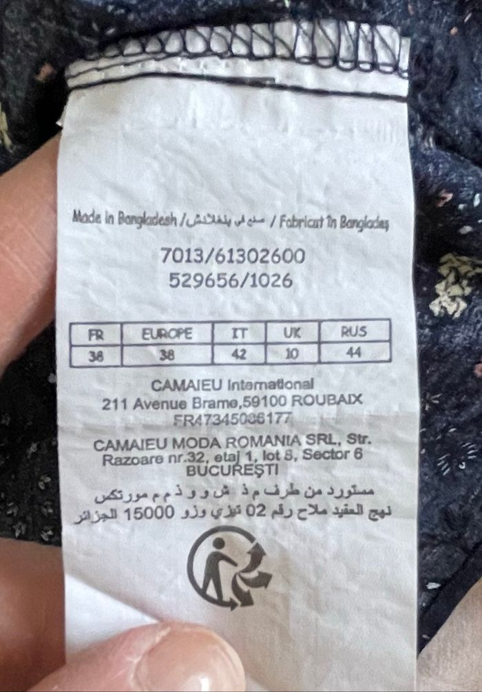 Chemise femme ML taille 38 - photo numéro 5