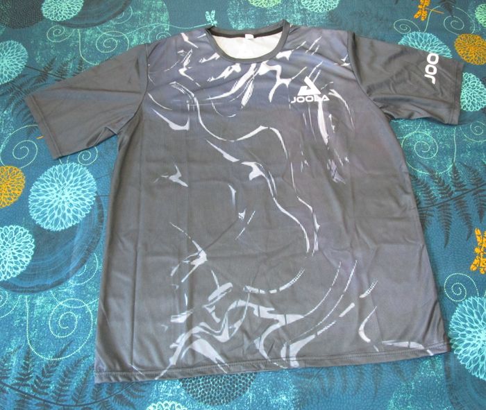 T-shirt Maillot de Sport homme pour Padel Badminton Taille 4XL Gris