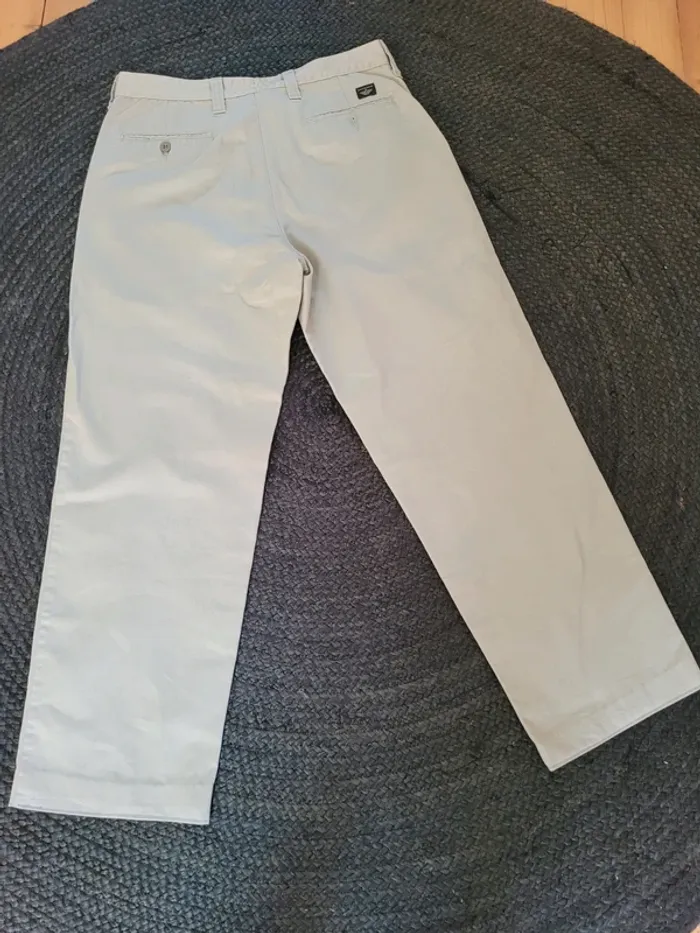 Chino Dockers Khakis Crème - W34 - L32 - photo numéro 7
