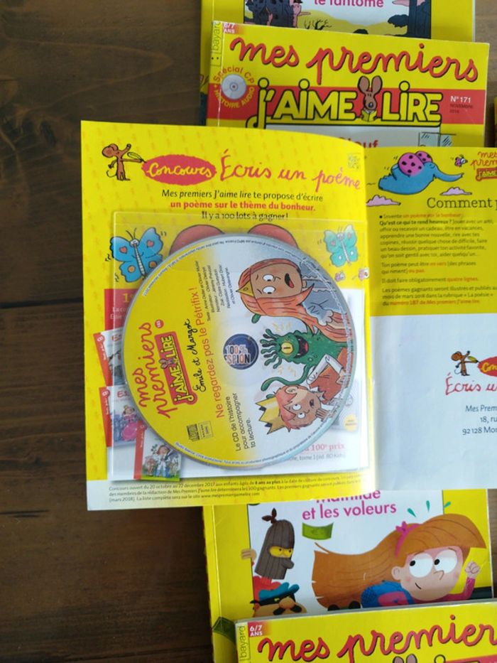 Lot mes premiers j'aime lire + CD - photo numéro 2