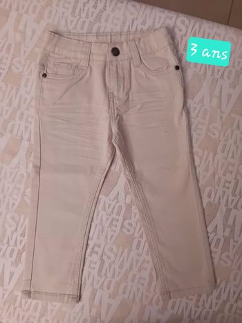 Pantalon blanc en 3 ans Orchestra