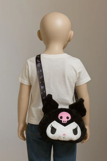 Sac bandoulière Kuromi noir