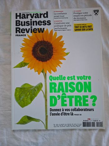 Harvard business review - quelle est votre raison d être