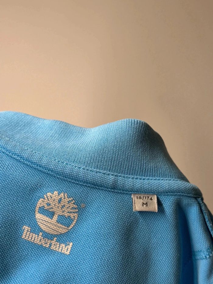 Polo Timberland Enfant Taille M / 16ans bleu clair - photo numéro 6